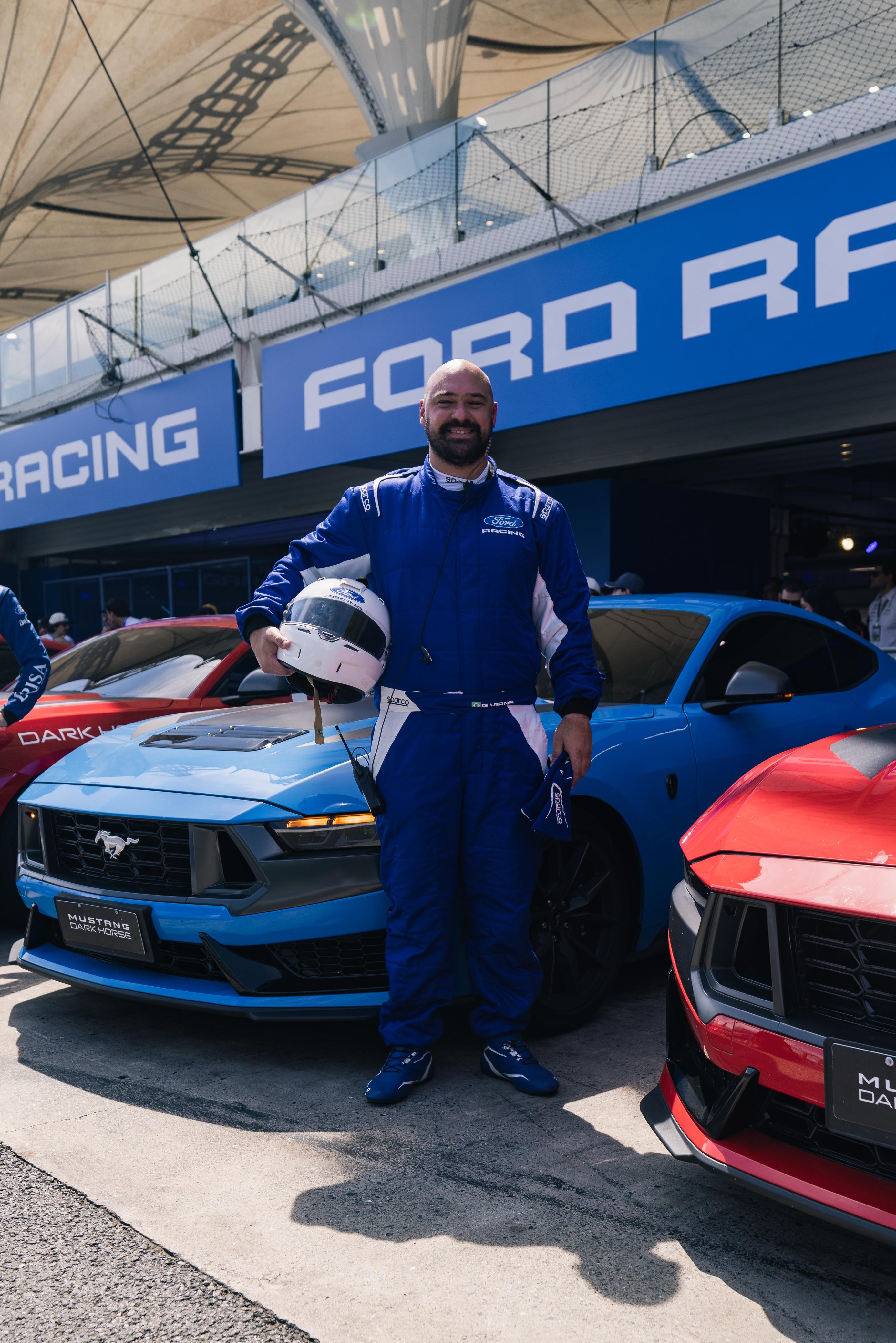 Guilherme Viana é piloto de testes na Ford Brasil